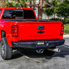 Carregar imagem no visualizador da galeria, Westin 14-18 Chevy Silverado 1500 Pro-Series Rear Bumper - Textured Black