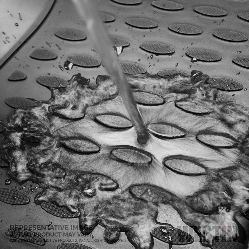 Westin 2012-2016 Toyota Tacoma Double/Access Cab Profile Floor Liners 2pc - Black