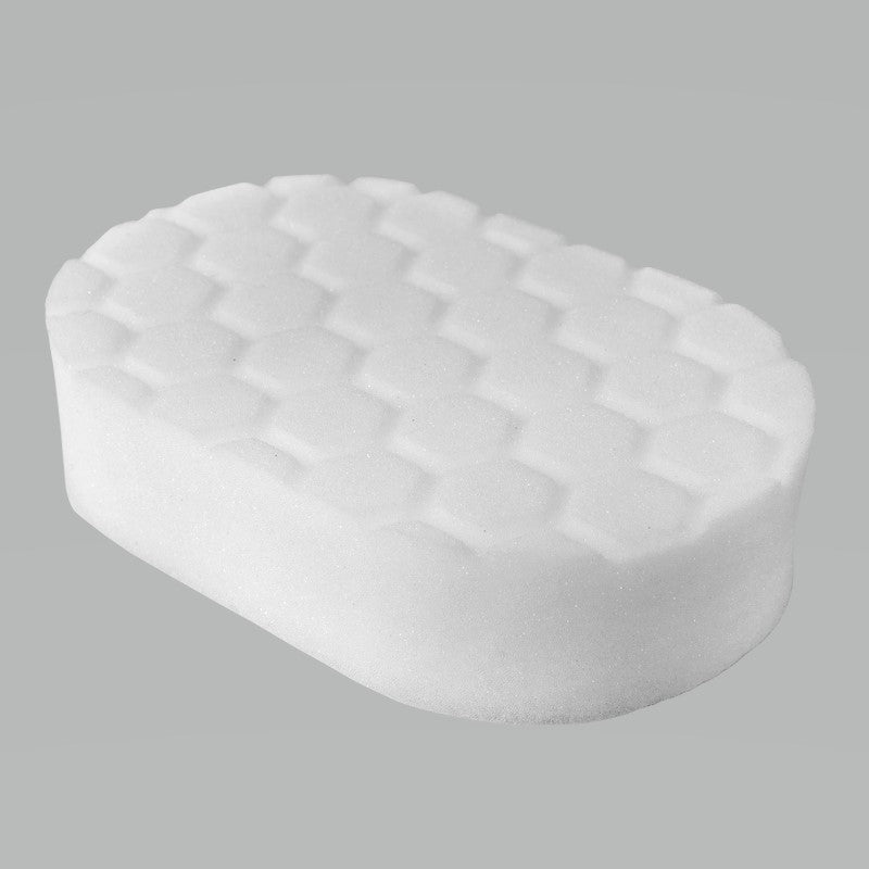 Chemical Guys Hex-Logic Polishing Hand Applicator Pad - White - 3in x 6in x 1in (P24)