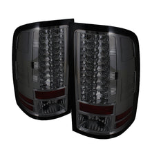 Carregar imagem no visualizador da galeria, Spyder GMC Sierra 07-13 (Not fit 3500 Dually 4 Rear Wheels)LED Tail Lights Smoke ALT-YD-GS07-LED-SM