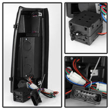 Carregar imagem no visualizador da galeria, Xtune Yukon Denali 99-00 LED Tail Lights Black ALT-JH-CCK88-LED-BK