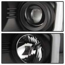 Carregar imagem no visualizador da galeria, Spyder Chevy Silverado 1500 14-16 Projector Headlights Light Bar DRL Blk PRO-YD-CS14-LBDRL-BK