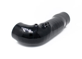 Mangueira de entrada turbo de solução de torque (não recirculada) preta 04-20 Subaru STI com turbo FP de 3,3 pol./84 mm
