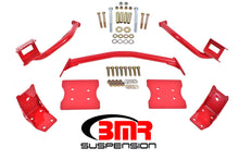 Carregar imagem no visualizador da galeria, BMR 79-04 Fox Mustang Torque Box Reinforcement Plate Kit(TBR005R And TBR003R) - Red