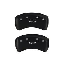 Carregar imagem no visualizador da galeria, MGP 4 Caliper Covers Engraved Front &amp; Rear MGP Red finish silver ch
