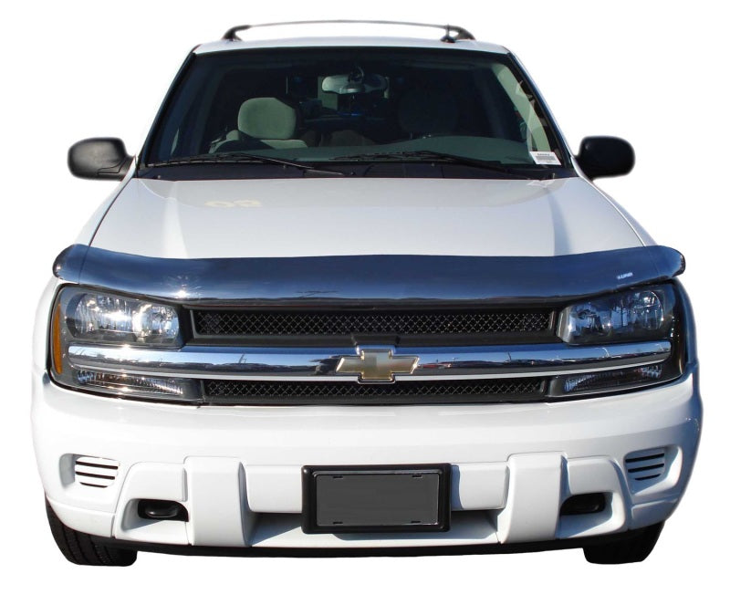 Lund 02-07 Chevy Trailblazer Ext Interceptor Hood Shield - Smoke