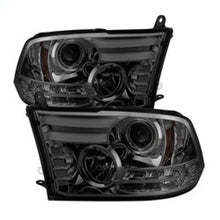 Carregar imagem no visualizador da galeria, Spyder Dodge Ram 09-12 Projector Headlights Light Bar DRL Smoke PRO-YD-DR09-LBDRL-SM