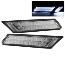 Carregar imagem no visualizador da galeria, Xtune Porsche 911 997 05-07 Clear LED Bumper Lights Chrome SML-ON-P99705-CLED-C