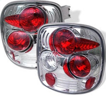 Carregar imagem no visualizador da galeria, Spyder Chevy Silverado Stepside 99-04 Euro Style Tail Lights Chrome ALT-YD-CS99STS-C