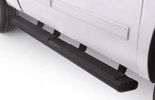 Load image into Gallery viewer, Lund 07-17 Chevy Silverado 1500 Ext. Cab 6in. Oval Straight Black Nerf Bars - Black