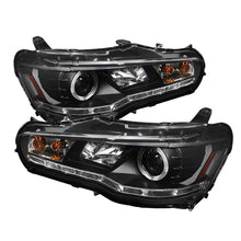 Carregar imagem no visualizador da galeria, Spyder Mitsubishi Lancer/EVO-10 08-14 Projector Xenon/HID- LED Halo DRL Blk PRO-YD-ML08-HID-DRL-BK