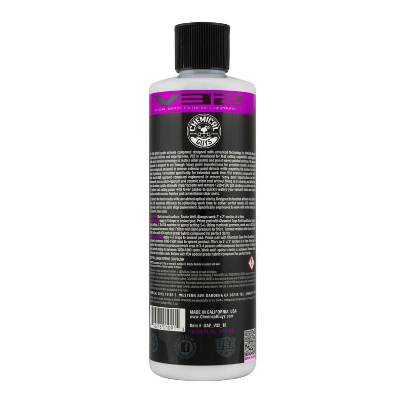 Chemical Guys V32 Optical Grade Extreme Compound - 16oz (P6)