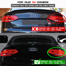 Load image into Gallery viewer, Spyder Audi A4 09-12 4Dr LED Tail Lights LED Model Only - Red Clear ALT-YD-AA409-L-LED-RC