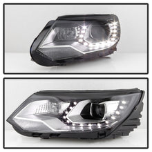 Carregar imagem no visualizador da galeria, Spyder VW Tiguan 12-17 LED/DRL Projector Headlights Chrome PRO-JH-VWT12-LED-C