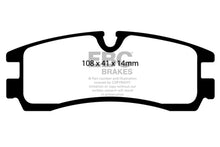 Carregar imagem no visualizador da galeria, EBC 98-04 Cadillac Seville 4.6 Ultimax2 Rear Brake Pads