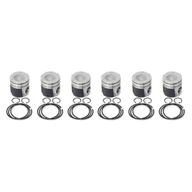 Industrial Injection Dodge 12V Mahle Piston .040 Oversized Coated Champ. Fly Cut