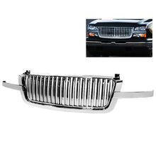 Carregar imagem no visualizador da galeria, Xtune Chevy Silverado 03-06 3 pcs Front Grille Chrome GRI-SP-CS03-3PCS-C