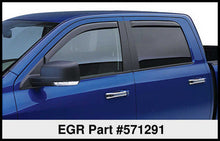 Carregar imagem no visualizador da galeria, EGR 04-12 Chev Colorado/GMC Canyon Crew Cab In-Channel Window Visors - Set of 4 (571291)