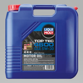 Óleo de motor LIQUI MOLY 20L Top Tec 4600 5W30
