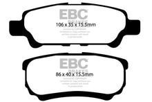 Carregar imagem no visualizador da galeria, EBC 11-14 Chrysler 200 2.4 Ultimax2 Rear Brake Pads