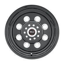 Carregar imagem no visualizador da galeria, Weld Draglite 15x4 / 5x4.5 &amp; 5x4.75 BP / 1.875in BS Black Wheel - Non-Beadlock