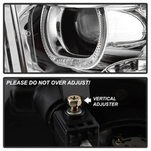 Carregar imagem no visualizador da galeria, xTune Dodge Ram 2009-2014 Halo LED Projector Headlights - Chrome PRO-JH-DR09-CFB-C