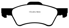 Carregar imagem no visualizador da galeria, EBC 01-07 Chrysler Town &amp; Country 3.3 Rear Rotors Yellowstuff Front Brake Pads