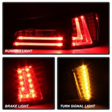 Carregar imagem no visualizador da galeria, Spyder Lexus IS250 06-08 LED Tail Lights Black Smoke ALT-YD-LIS06-LED-BSM