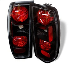 Carregar imagem no visualizador da galeria, Spyder Nissan Frontier 98-00 Euro Style Tail Lights Black ALT-YD-NF98-BK