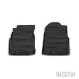 Westin 2012-2017 Toyota Tacoma Regular Cab Profile Floor Liners Front - Black