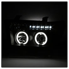 Carregar imagem no visualizador da galeria, Spyder Toyota Tundra 07-13 Projector Headlights CCFL Halo LED Blk PRO-YD-TTU07-CCFL-BK