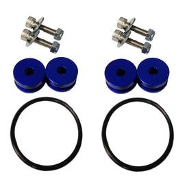 Torque Solution Universal Billet Bumper Kit de liberação rápida universal azul