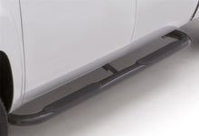 Carregar imagem no visualizador da galeria, Lund 94-02 Dodge Ram 2500 Quad Cab 4in. Oval Curved Steel Nerf Bars - Black