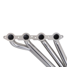 Carregar imagem no visualizador da galeria, BBK 10-15 Camaro LS3 L99 Long Tube Exhaust Headers With Converters - 1-3/4 Silver Ceramic