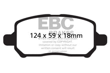 Carregar imagem no visualizador da galeria, EBC 05-10 Chevrolet Cobalt 2.2 4 Lug Ultimax2 Front Brake Pads