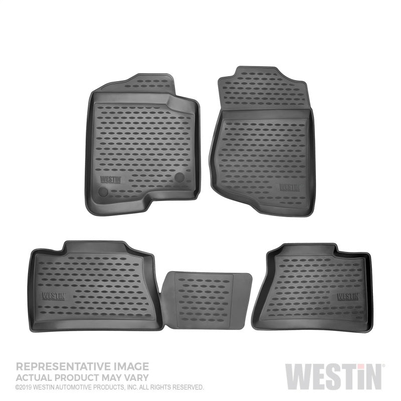 Westin 13-17 Subaru Crosstrek Profile Floor Liners 4pc - Black