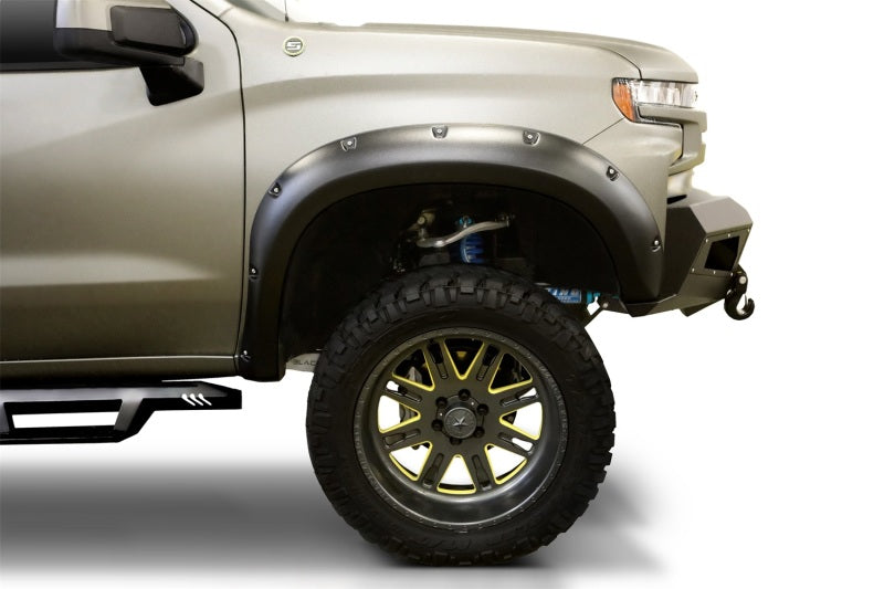 Lund 2019 Chevrolet Silverado 1500 RX-Style Smooth Fender Flares - Black (4 Pc.)
