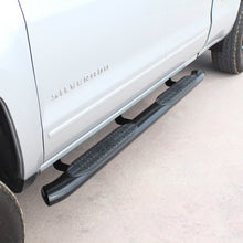 Carregar imagem no visualizador da galeria, Westin 2014-2018 Chevrolet/GMC Silverado Sierra 1500 Dbl Cab PRO TRAXX 5 Oval Nerf Step Bars - Black