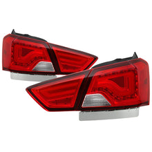Load image into Gallery viewer, xTune 14-18 Chevy Impala (Excl 14-16 Limited) LED Tail Lights - Red Clear (ALT-JH-CIM14-LBLED-RC)