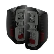 Carregar imagem no visualizador da galeria, Spyder Toyota Tundra 2014-2016 Light Bar LED Tail Lights Black Smoke ALT-YD-TTU14-LED-BSM