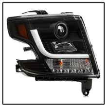 Carregar imagem no visualizador da galeria, Spyder Chevy Tahoe / Suburban 2015 -2016 Projector Headlights - DRL LED - Black PRO-YD-CTA15-DRL-BK