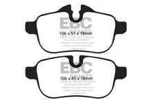 Carregar imagem no visualizador da galeria, EBC 09+ BMW Z4 3.0 (E89) Redstuff Rear Brake Pads