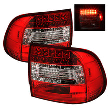 Carregar imagem no visualizador da galeria, Spyder Porsche Cayenne 03-07 LED Tail Lights Red Clear ALT-YD-PCAY03-LED-RC