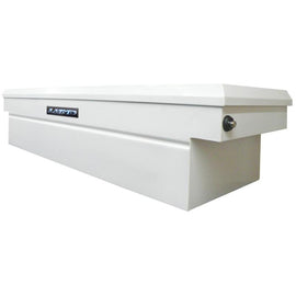 Lund Universal Steel Pro Cross Bed Box - White