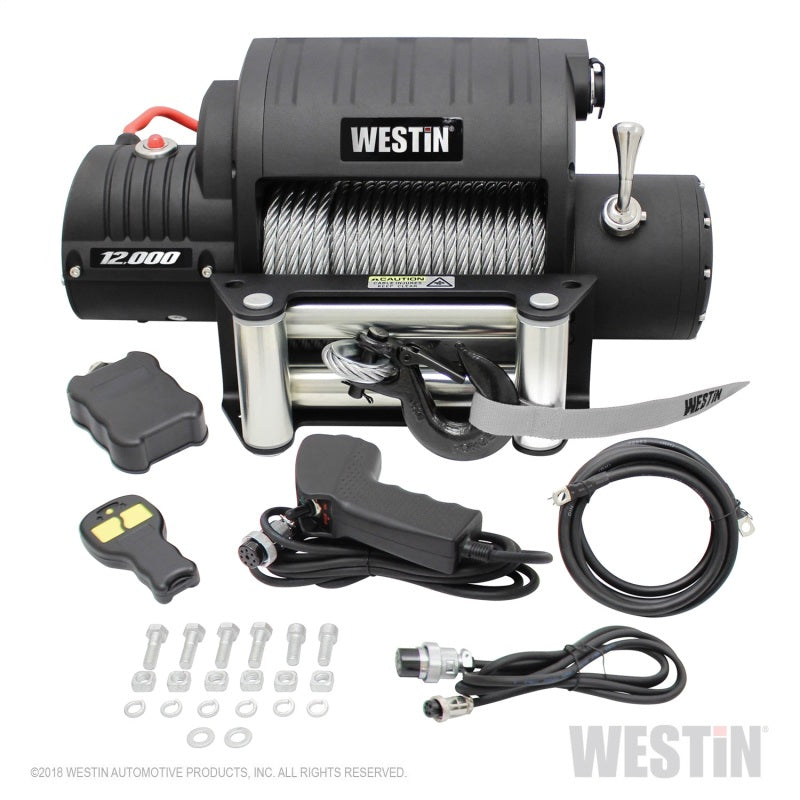 Westin Off-Road 12.0 Integrated Winch w/ Steel Rope