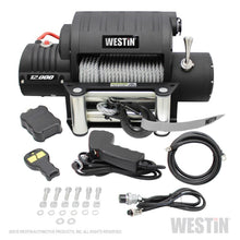 Carregar imagem no visualizador da galeria, Westin Off-Road 12.0 Integrated Winch w/ Steel Rope