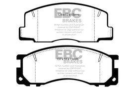 EBC 90-93 Toyota Previa Rear Drums Greenstuff Front Brake Pads