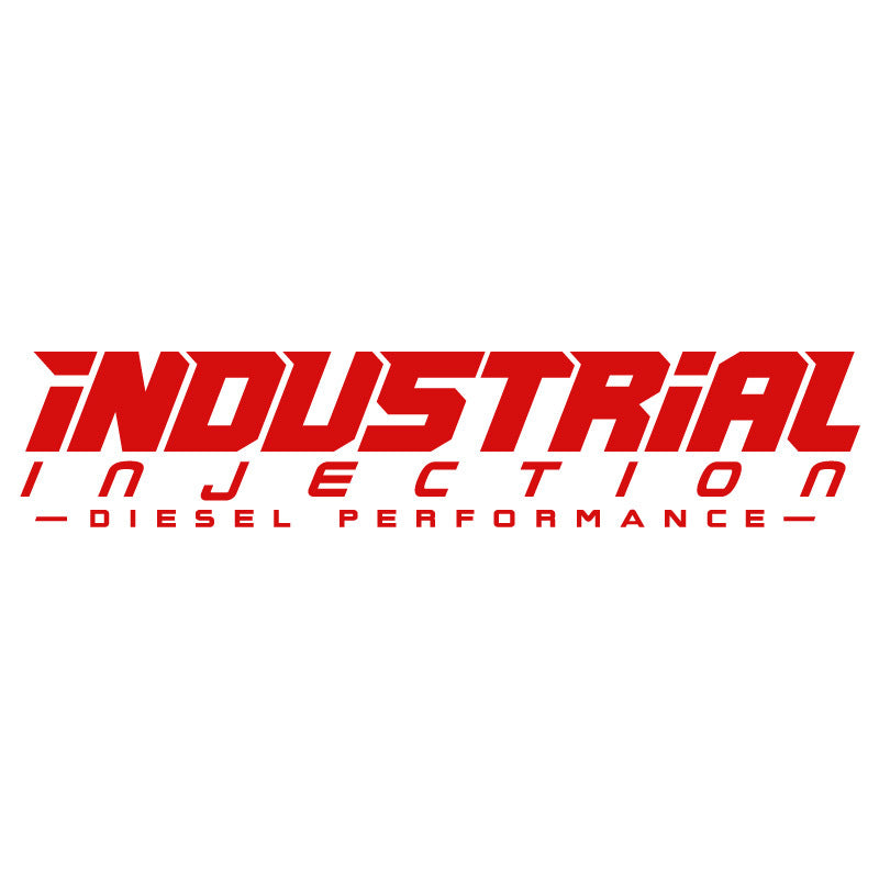 Industrial Injection 20in Logo Decal - Red