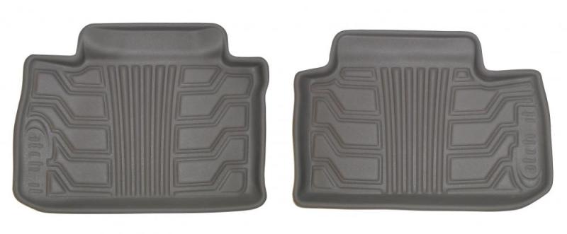 Lund 06-12 Mazda 3 (Sedan & Hatchback) Catch-It Floormats Rear Floor Liner - Grey (2 Pc.)