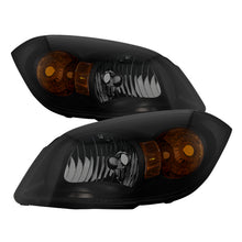 Carregar imagem no visualizador da galeria, Xtune Chevy Cobalt 05-10 Crystal Headlights Black Smoked HD-JH-CCOB05-AM-BSM